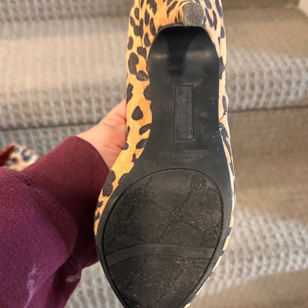 2 for 20$ ✌🏻 Christian Siriano Tan and Black Ankle Booties-size 9.5 - Picture 5 of 6